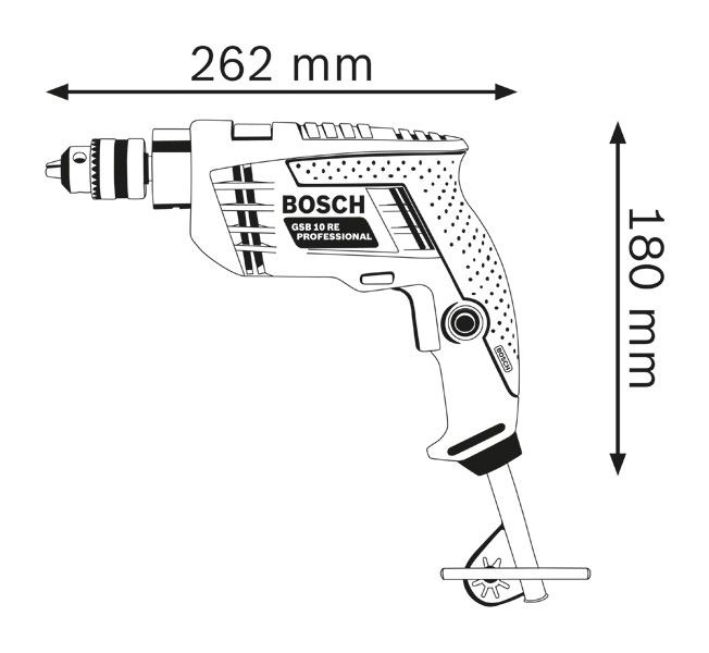 Máy khoan động lực GSB 10 RE 06012161K0 Bosch