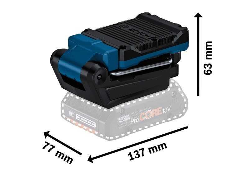Đèn pin dùng pin GLI 18V-800 0601443680 Bosch