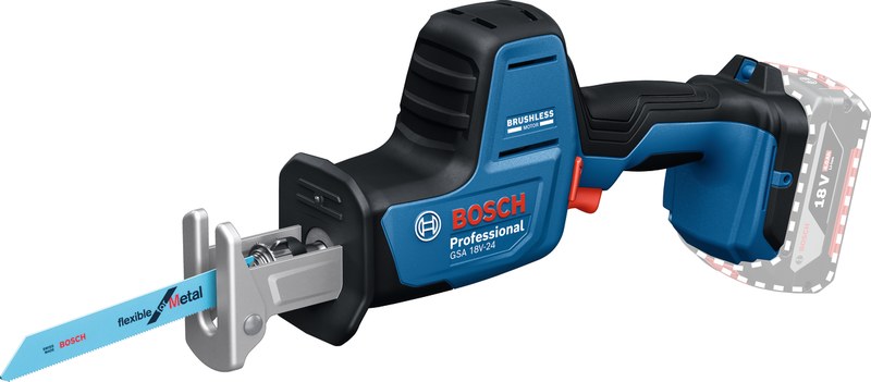 Máy cưa kiếm dùng pin GSA 18V-24 (SOLO) Bosch