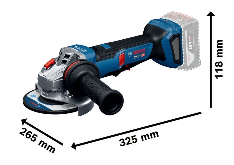 Máy mài góc GWS18V-11PS 06019N43K0 Bosch