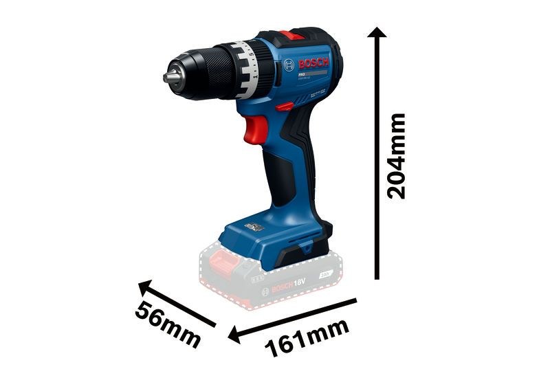 Máy khoan vặn vít pin GSB 18V-52 (06019S01C0) SOLO