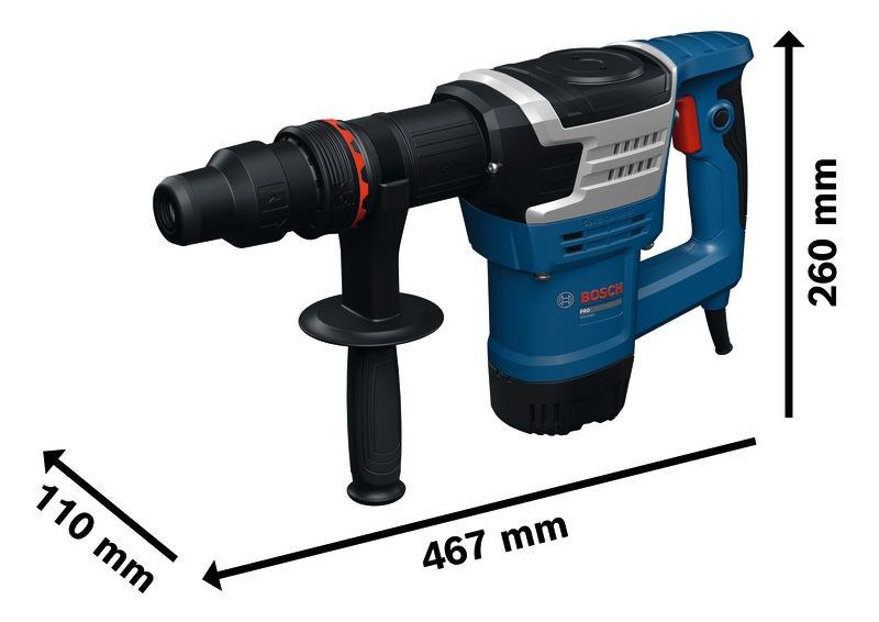 Máy đục phá bê tông dùng mũi SDS max GSH5MX 06113389K1 Bosch