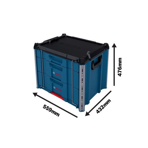 Hộp ngăn kéo L-BOXX Contractor 3 1600A037E3 Bosch