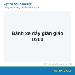 Bánh xe đẩy giàn giáo D200