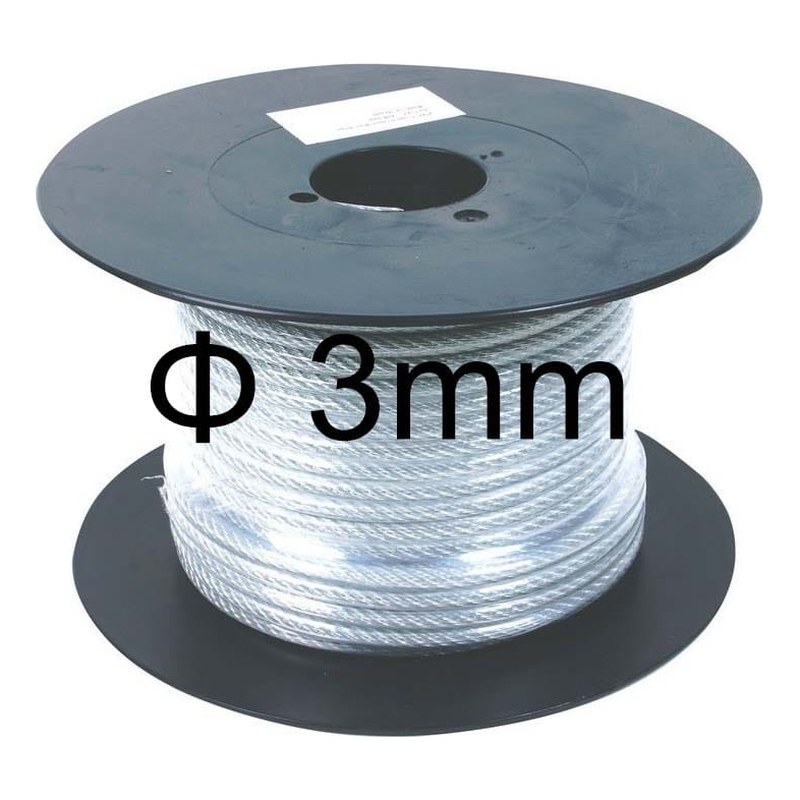 Cáp thép bọc nhựa phi 3