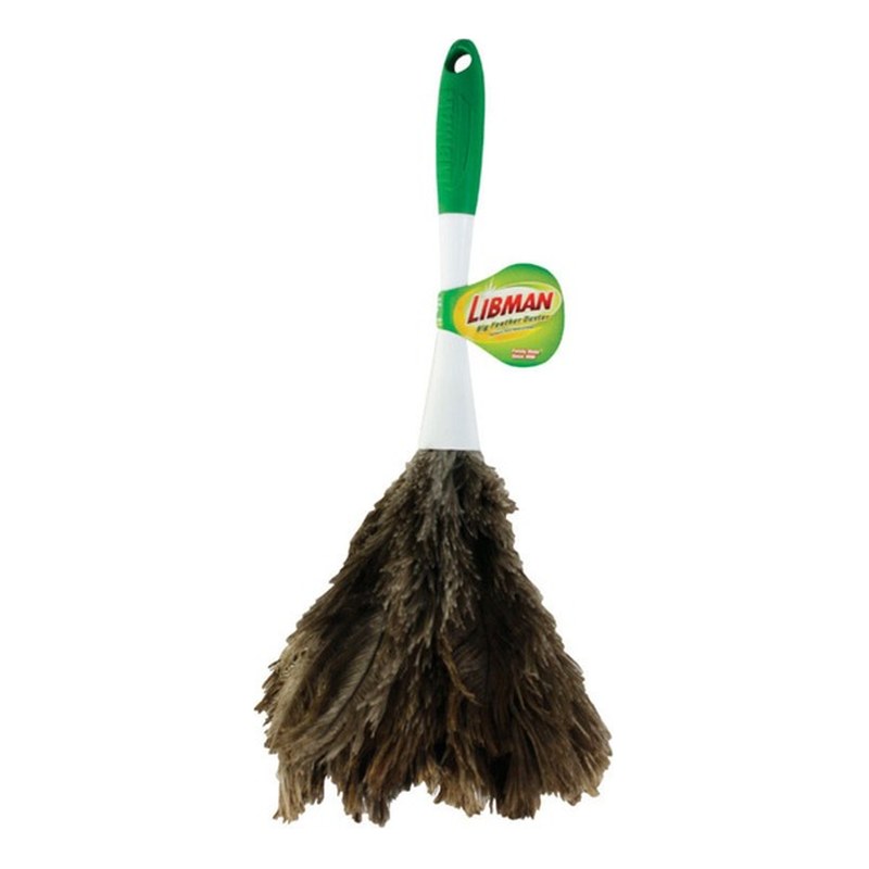 Chổi phụi bụi lông đà điểu cán nhựa LIBMAN