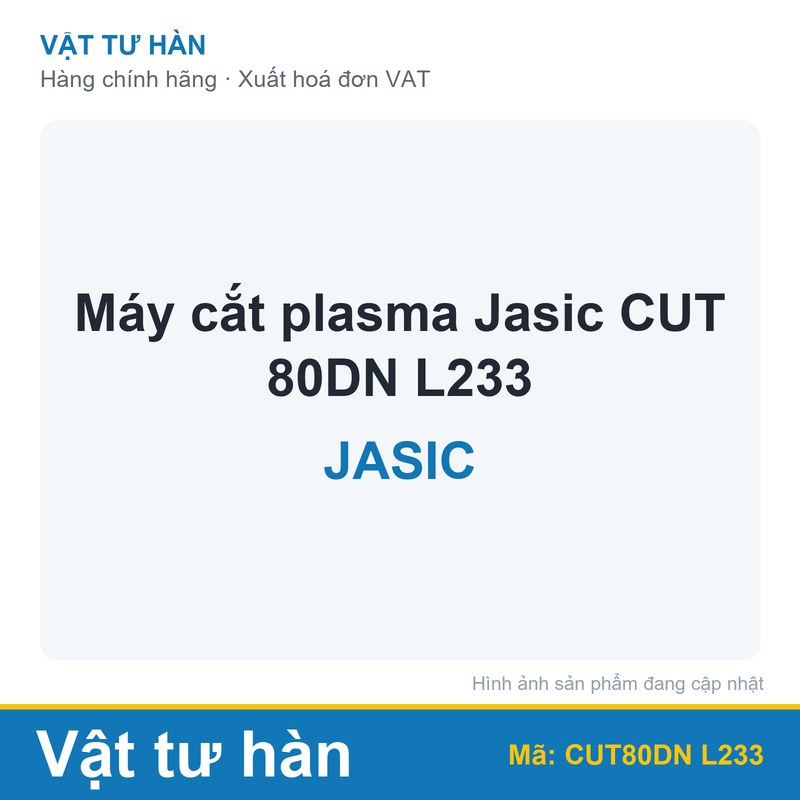 Máy cắt plasma Jasic CUT 80DN L233