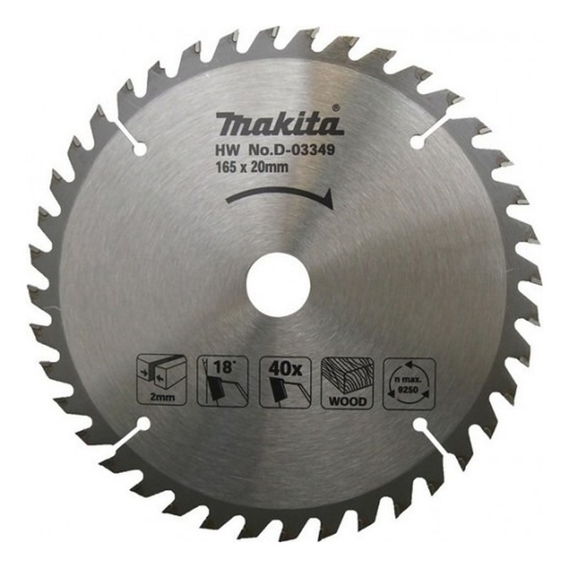 Lưỡi cưa hợp kim dùng cho gỗ D-03349 Makita