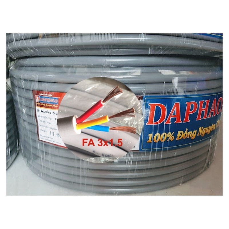 Dây cáp điện mềm FA – ruột đồng, vỏ bọc PVC