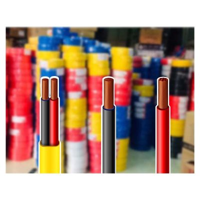 Dây điện đôi mềm dẹt VCmd – 2 ruột đồng mềm, cách điện PVC