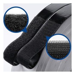 Dải băng nhám dính dệt thoi có tạo vòng lông 25mmx25m