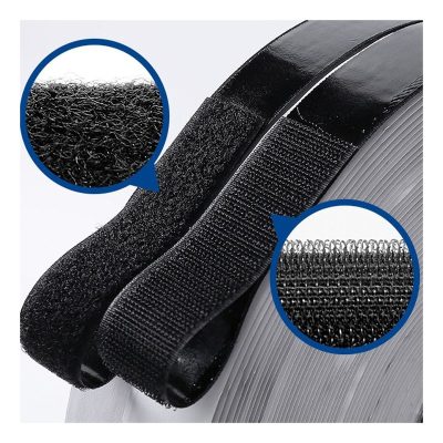 Dải băng nhám dính dệt thoi có tạo vòng lông 25mmx25m