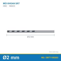 Mũi khoan kim loại HSS DBT1100203 (2.0mm) INGCO