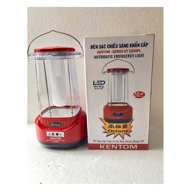 Đèn sạc KT3200PL (20W) Kentom