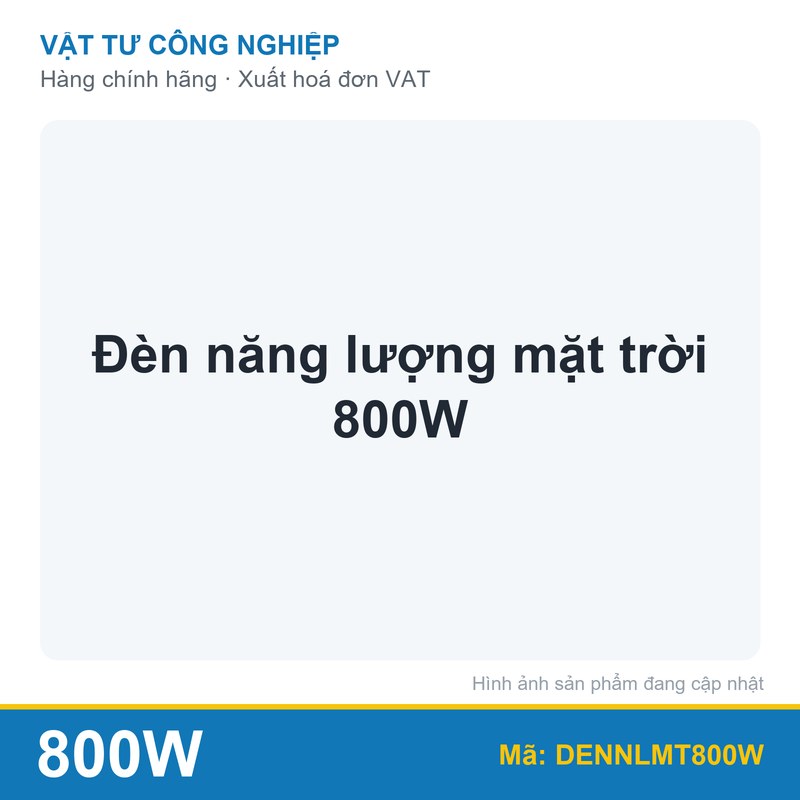 Đèn năng lượng mặt trời 800W