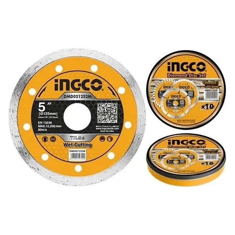 Đĩa cắt gạch ướt DMD021252 (125mm) INGCO