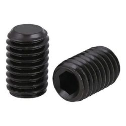 Vít trí lục giác chìm thép đen M16x16 (bước ren 2.0) đuôi bằng Din913