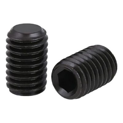 Vít trí lục giác chìm thép đen M16x16 (bước ren 2.0) đuôi bằng Din913