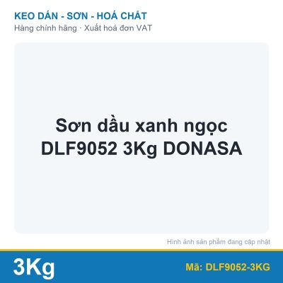 Sơn dầu xanh ngọc DLF9052 3Kg DONASA (lon)