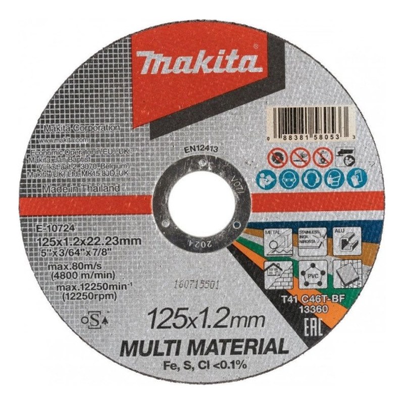 Đá cắt mỏng đa năng E-10724 MAKITA