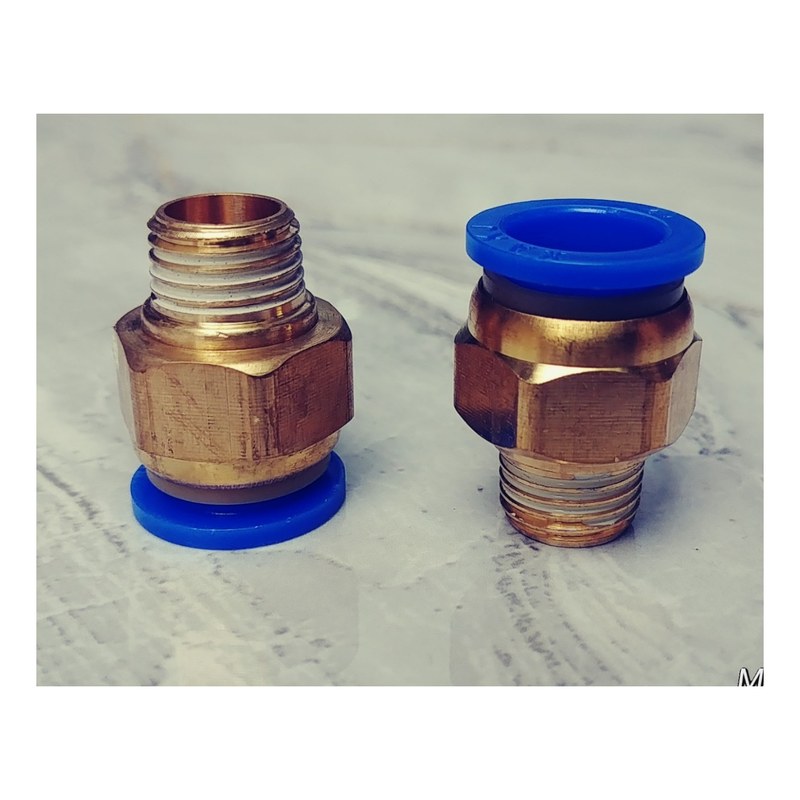 Nối hơi ren EPC12-03 (Ống 12 ren 17) EASUN