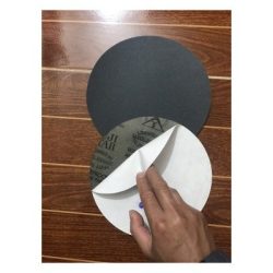Giấy nhám tròn có keo 200mm P180 (tờ)