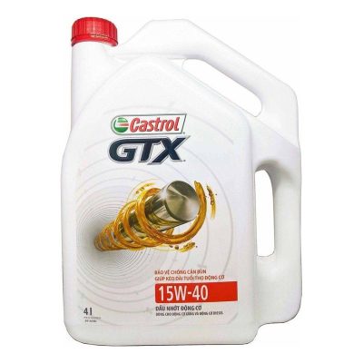 Nhớt động cơ GTX 15W40 (4L) CASTROL