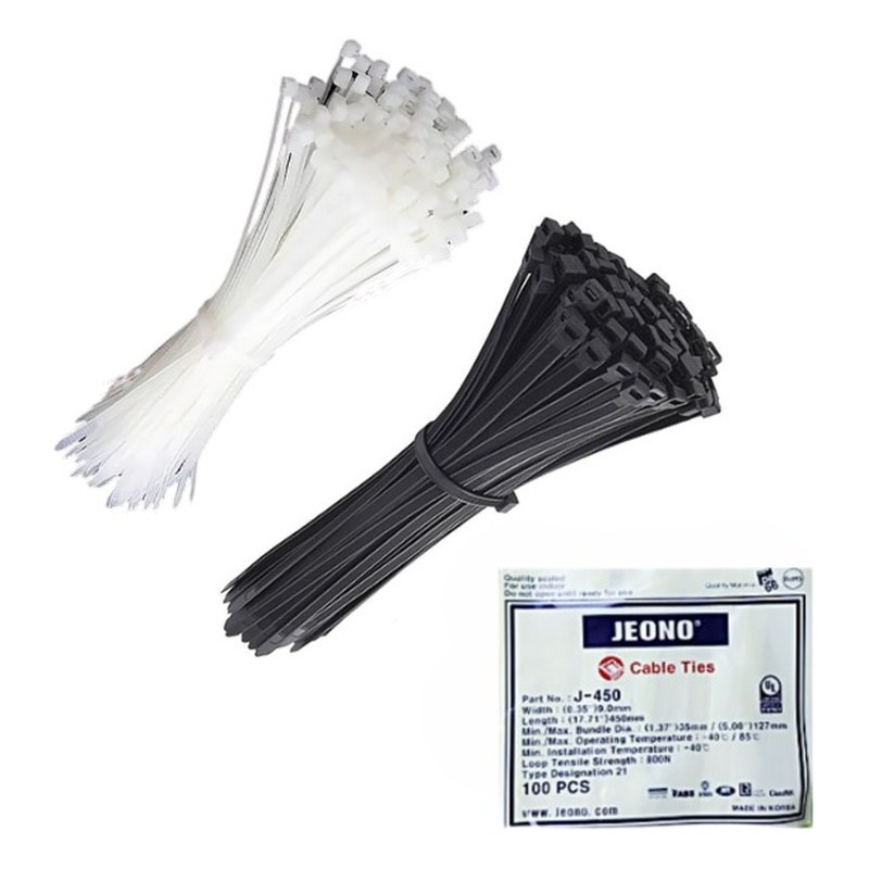 Dây thít đa năng J-450 (300 cái/bịch) JEONO