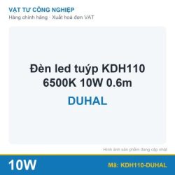 Đèn led tuýp KDH110 6500K 10W 0.6m Duhal