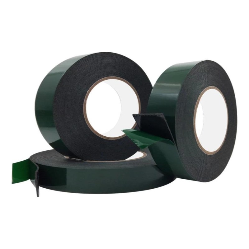 Băng keo hai mặt xốp xanh (12mmx10m)