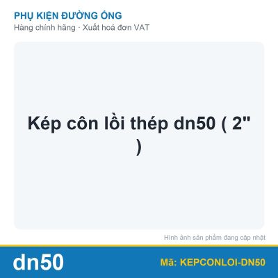 Kép côn lồi thép dn50 ( 2" )