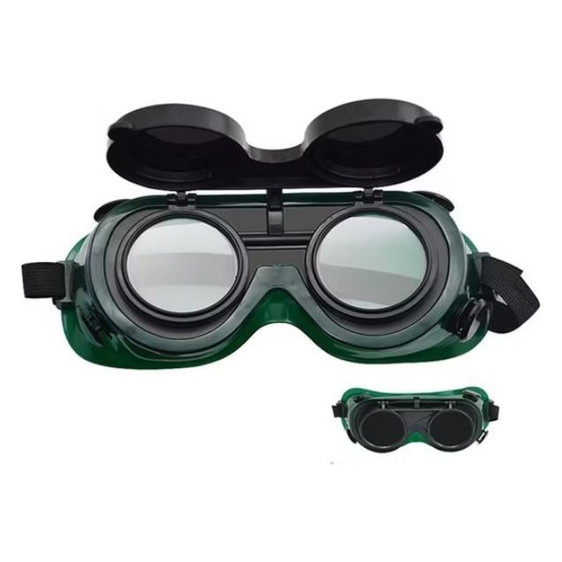 Kính hàn tròn 2 trồng kính trắng đen US-WG-R001 Usafety