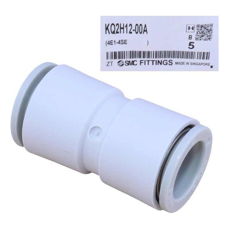 Nối hơi thẳng KQ2H12-00A (Ống 12) SMC