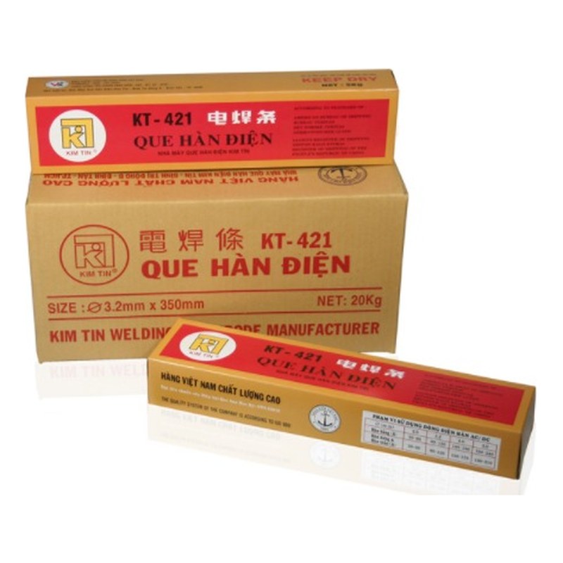Que hàn sắt 3.2 KT421 KIM TÍN