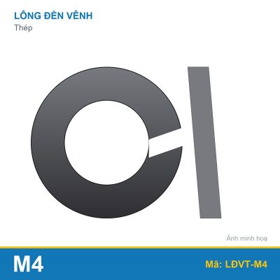Long đền vênh thép M4