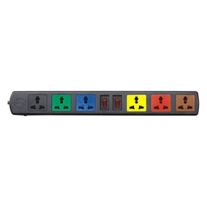 Ổ cắm điện 6D52N (6 lỗ-3 chấu- 5 mét) LiOA