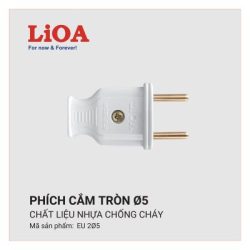 Phích cắm tròn EU205 LiOA