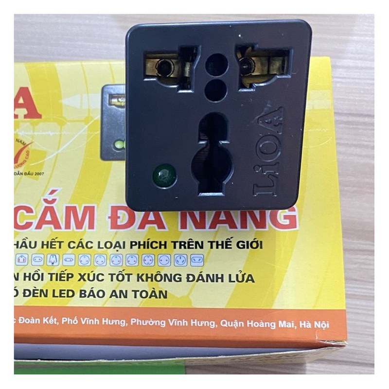 Ổ cắm nối đa năng chân tròn 5mm ONC5 LiOA