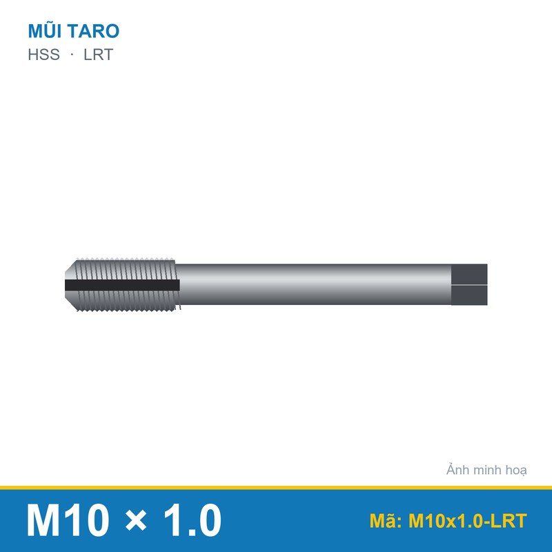 Mũi taro M10x1.0 LRT (bộ)