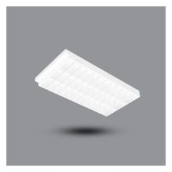 Máng đèn tán quang âm trần PRFJ318L30 6500K 3x10W 600×600 (xài bóng PFLI10T8) Paragon