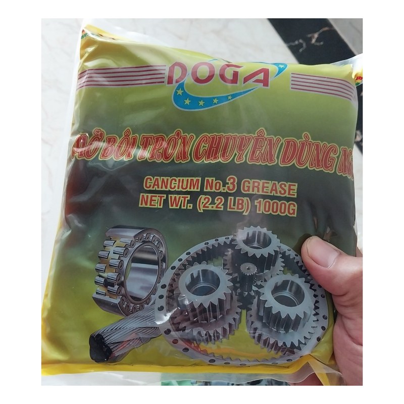 Mỡ bò chuyên dụng màu vàng (15kg) DOGA
