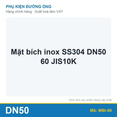 Mặt bích inox SS304 DN50 60 JIS10K