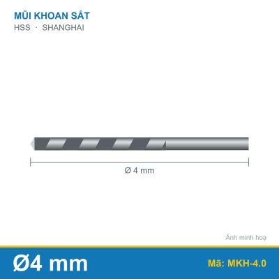Mũi khoan 4.0mm SHANGHAI