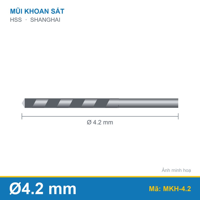 Mũi khoan 4.2mm SHANGHAI