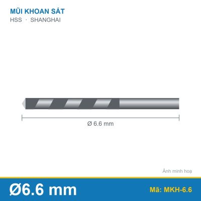 Mũi khoan 6.6mm SHANGHAI