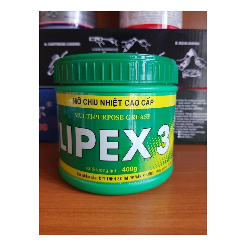 Mỡ bò chịu nhiệt LIPEX 3 (15kg)