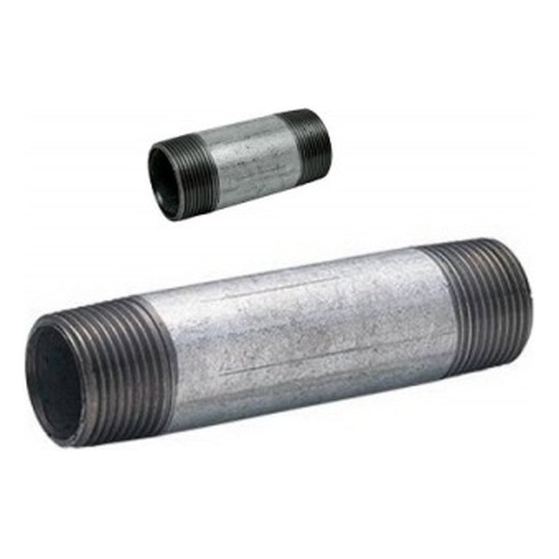 Nối 1 đầu ren ngoài kẽm 21x100