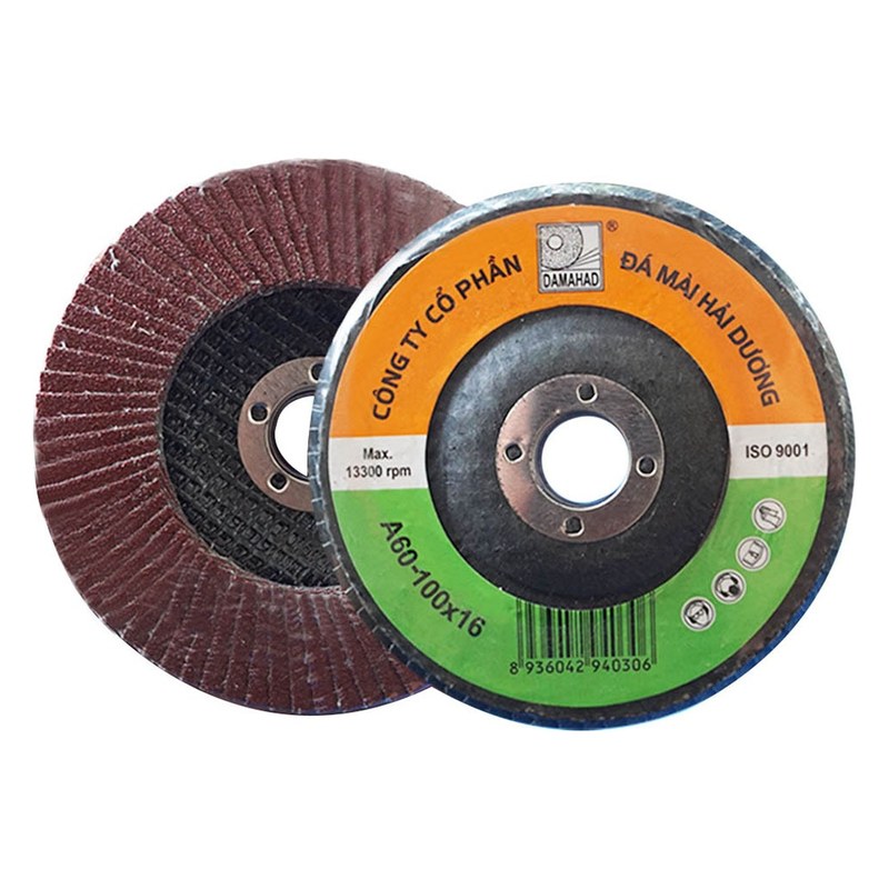 Nhám xếp A60 Ø100x16mm Hải Dương