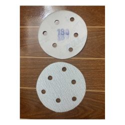 Giấy nhám tròn có lỗ 125mm P180 (tờ)