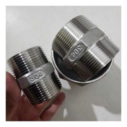Nối 2 đầu ren ngoài inox 304 90×200